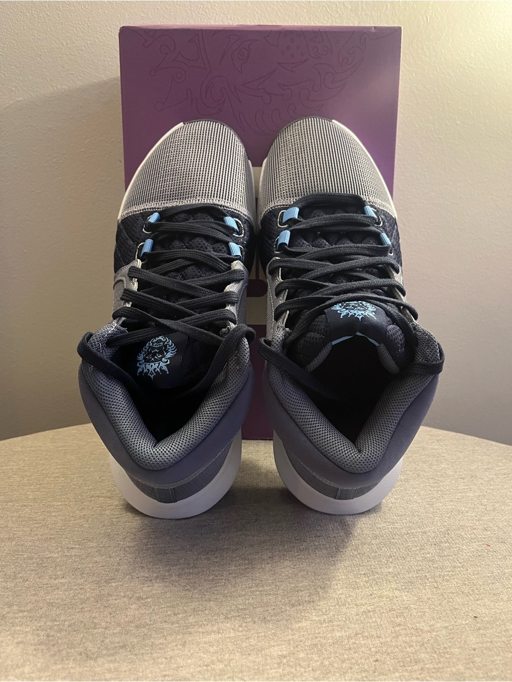 Nike Lebron Witness VIII Ashen Slate White Men's Shoe Size 11.5 FB2239-400 - Picture 8 of 11